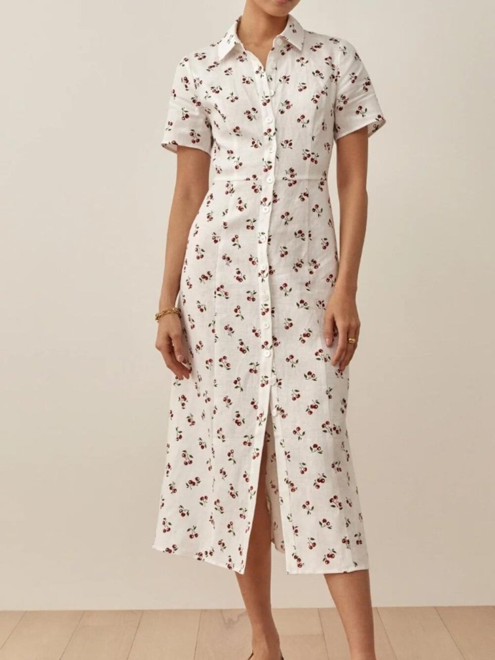 Reformation Marianne linen dress